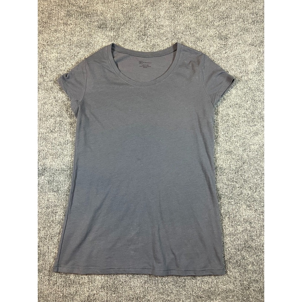 No Boundries Gray Casual Scoop-neck Short Sleeve Sz Lg 11-13